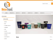 Tablet Screenshot of discussupplyco.com